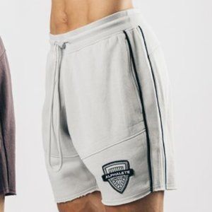 Alphalete Varsity Shorts - Stone Grey